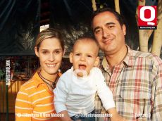 Memo Arena y Astrid Alatorre con Memito