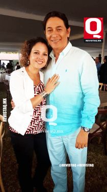 Rosy D´Amico y Salvador Cuéllar