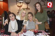 Grace Marín, Sandra Loza, Gisela Camarena y Marcela Velázquez