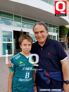 Memo Romero padre e hijo