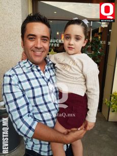 Abel Ascencio e hija