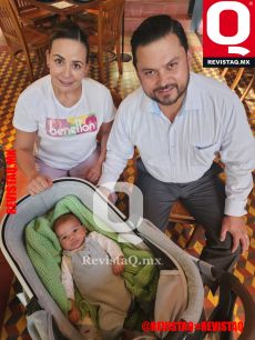 Miriam Ramírez de Cruz, Christian Cruz Jr y Christian Cruz