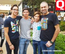 Pablo Orozco y familia