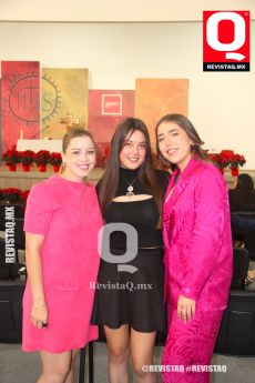 Fernanda García, Ana Paulina Delgado y Fernanda de Anda