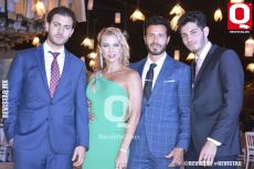 A    Arturo Fernández, Marlene Sarkis, Arturo Fernández y Jerónimo Fernández