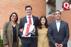 Noor Libien, Alexander Arnsby, Luisa Campos y Abel Libien