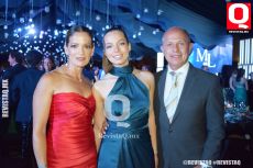 Luza Madrazo, Renata Yamin y Martín Yamin