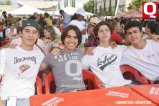 Matías Lazcano, Esteban Jáuregui, Eduardo Castro y Joaquín Nava