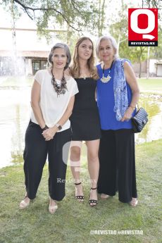 Mariali Castro, María de Diego y Cynthia Benaccini