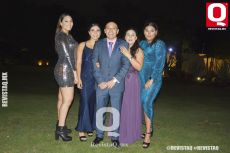 Marisela Hernández, Carolina Hernández, Alejandro Hernández, Marisela Romero y Danna Hernández