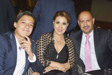 Santiago Ramírez, Elida Rincón y Jorge Ramírez