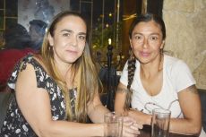 Alejandra C. y Jessica Luna