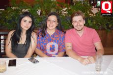 Anel Quintero, Karla Hernández y Max Torres