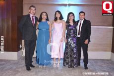 Julio Meza, Norma Hernández, Claudia Meléndez, Andrea Meza y Daniel Ramírez