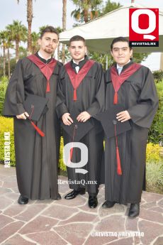 Luis Delgado, Alonso Rivera y Arturo Soto