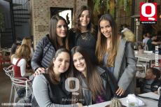 Alejandra Barrios, Paulina Vega, Fernanda Angeles , Angela Ramírez y Paulina Ramírez.