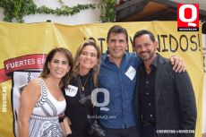 Erika Muñoz, Vero Serrato, Rafa López y Enrique Lanzagorta