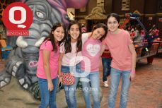 Josie Hill, Kami Triplett, Maris Nassar y Charlotte Moreno