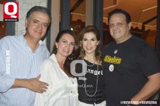 Eduardo López Arellano, Luly Ruiz, Esthela Ramírez y Benigno Casillas