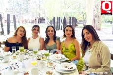 Carmen Gaetano,  Julieta Bozzano, Anaid Sierra,  Brenda Rebollar y Sofía Márquez