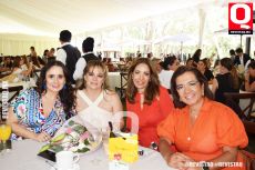 Corina González,  Pilar Romero, Mónica Márquez y Ana Luisa Guevara