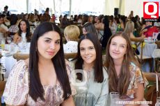 Dañina Quintero,  Valeria Cabral y Diana Aranda
