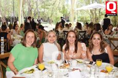 Gaby Calleja, Anabell García, Laura Vega y Patricia Rodríguez