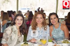 Lluvia Salazar,  Vanessa Ojeda y Mayo Alfaro