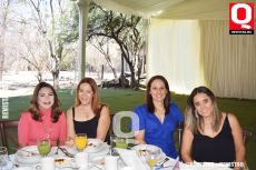 Marcela Romo, Maricarmen López Portillo, Rosalia Chávez y Graciela Becerra