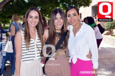 A    Daniela Velázquez, Nadia Gutiérrez y Daniela Cruz