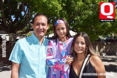 Alejandro Chávez, Luisana Chávez Becerra y Gaby Becerra