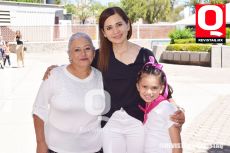Noemí Aguilar, Araceli García Campos y Sofía Rosas