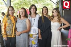 Lupita Sánchez, Patricia Zermeño, Claudia Plascencia, Cinthya Anaya y Claudia Atilano