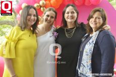 Paola Garduño, Betzy Álvarez, Norma Fisch y Sandra Fisch