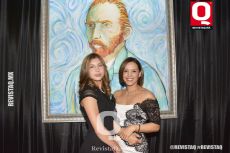 Muy contentas Alisa Limin y Lizbeth Guerrero