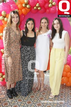 Alexia Morales Hernández, Valeria Olascoaga Salinas, Betzy Álvarez y Esmeralda Torres Chagoya