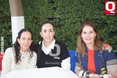 Paulina Videgaray, Jackeline Muñoz y Mirtala Márquez