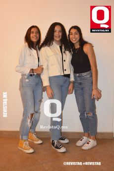 Mariana Alderete, Alejandra Puente y Fernanda Díaz