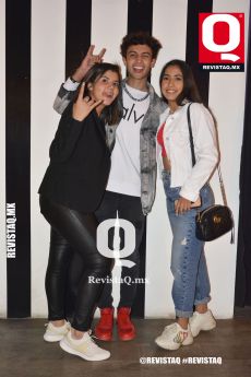 Miralda Ruíz, Sebastián Vallejo y Sofía Garibaldi