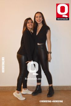 Miralda Ruíz y Valentina Álvarez