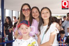 Carlos Bernal, Ana Muyshondt, Emilia Bernal y Ana Lucía Bernal