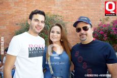 Héctor Garza, Lucrecia Peña y Héctor Garza