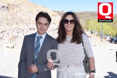 Alfredo Rangel y Daniela Cortéz