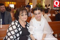 Angelita Sánchez de Ramírez y Antonella Ramírez Peña