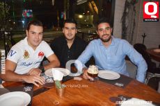 Haziel Rodríguez, Kevin Martín y Sebastián Bartolleri