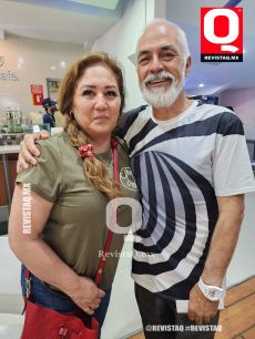 Martha Andrade y Fernando Conde