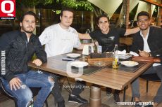 Pablo Toriello, Juan Pablo Martínez, Axel Mondragón y Toti Espinosa