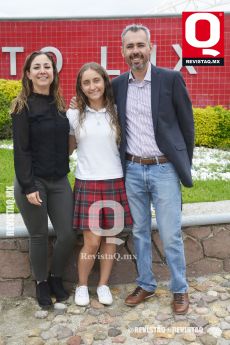 Ana Luisa Magaña, Fernanda Méndez y Conrado Gómez