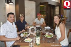 Tomás Hernández, Tomás Hernández, Andrés Hernández y Marisela Pérez