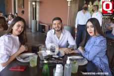 Yahari Brizuela, Leonardo Ramírez y Aris Brizuela